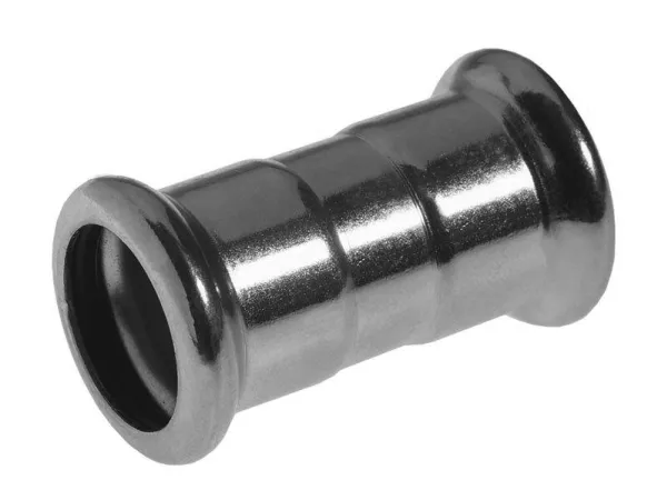 KAN-therm muffe 42x42 mm stål - 6240036