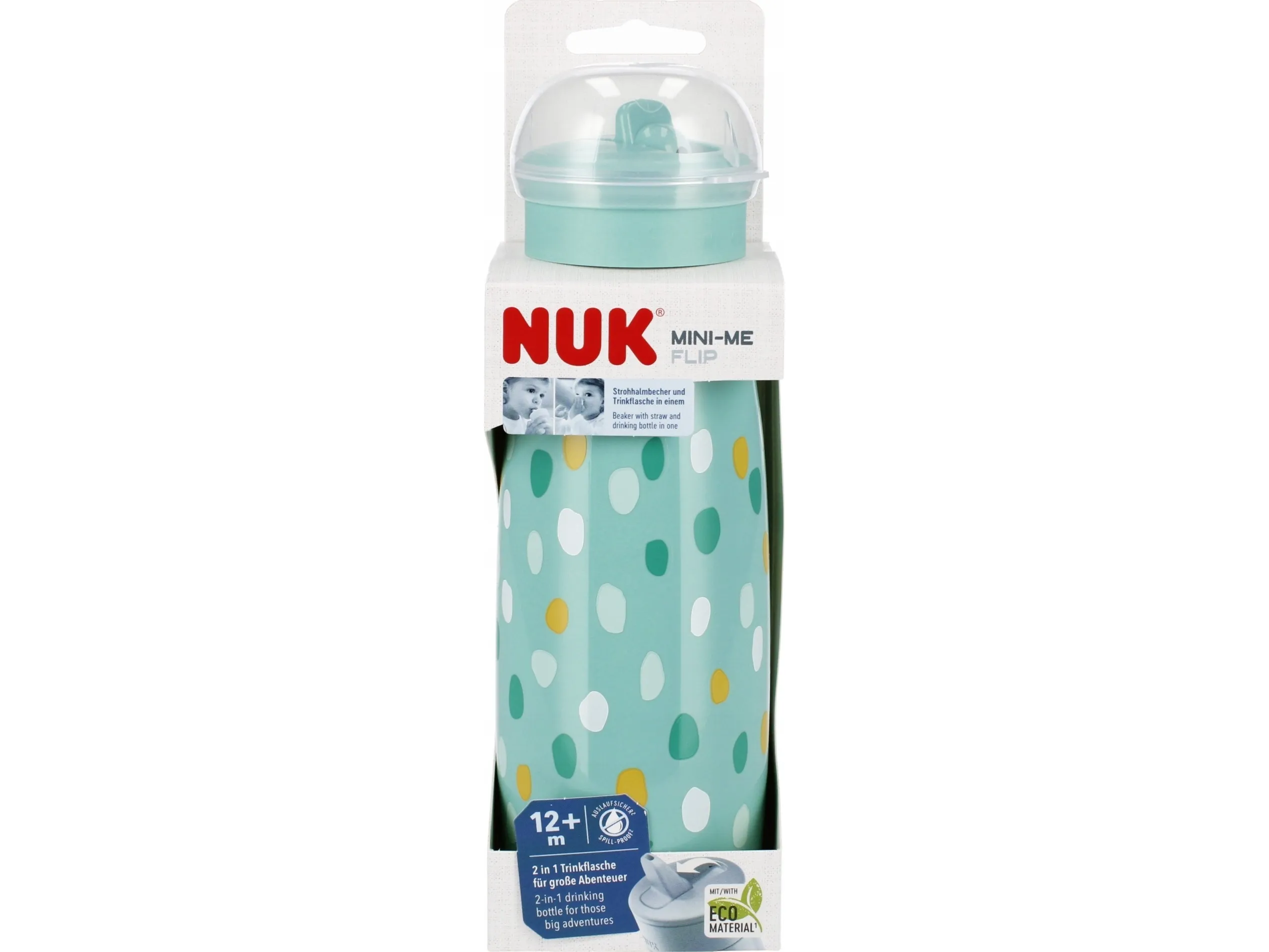 NUK NUK KUBEK 450 ml mini-me 12M turkis 10751546 1/6