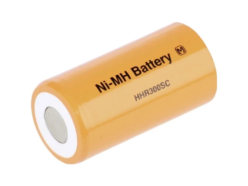 Panasonic HHR30SCP-TOY spesialbatteri Sub-C flat topp NiMH 1,2 V 3050 mAh 1 stk