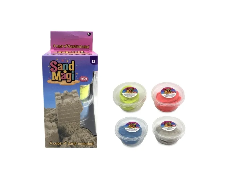 Impulse Toys Sand Magi i kopper 4 stk 70 g