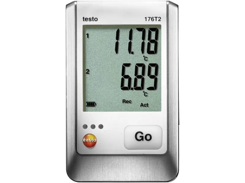 testo 0572 1762-ISO 176 T2 temperaturdatalogger kalibrert (ISO) -50 til +400 °C