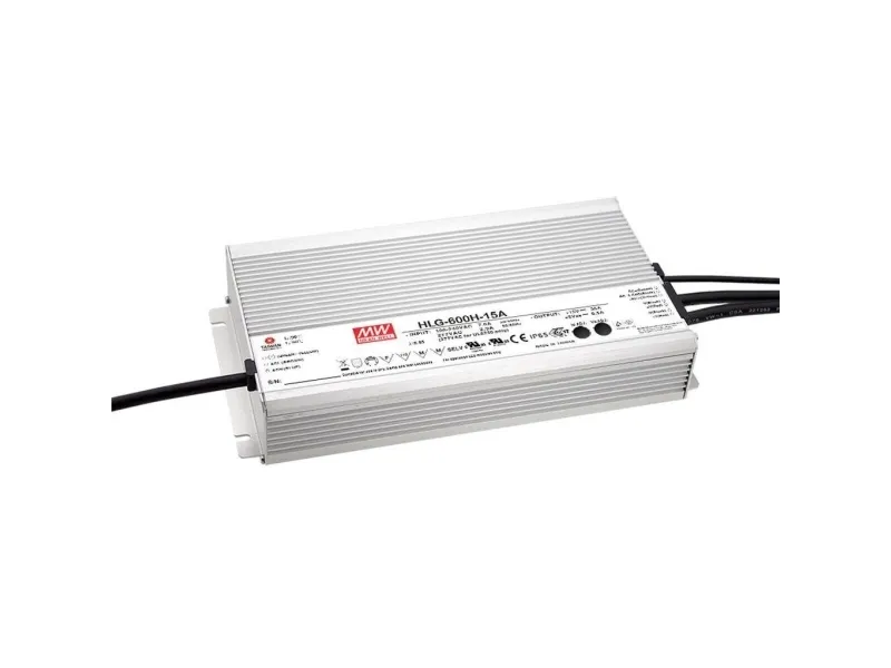 MEAN WELL HLG-600H-30A, 600 W, IP65, 90 - 305 V, 20 A, 30 V, 144 mm