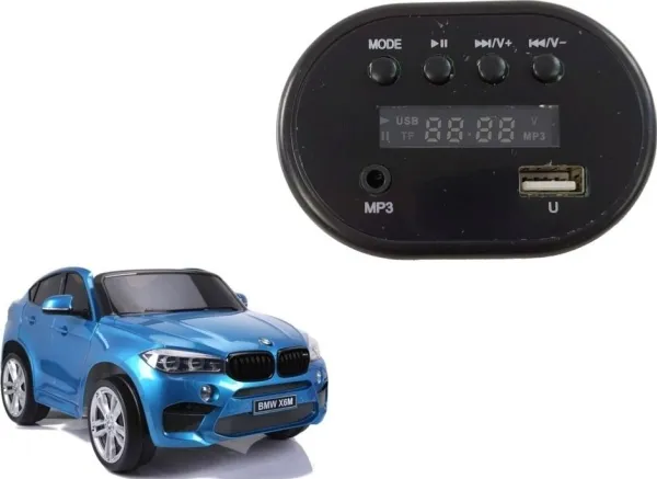 Lean Cars musikalsk bilpanel JJ2168 med batteri