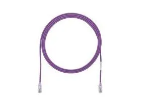 Panduit TX6-28 Category 6 Performance - Koblingskabel - RJ-45 (hann) til RJ-45 (hann) - 7.5 m - UTP - CAT 6 - IEEE 802.3at - med støvel, halogenfri, uten hindringer, flertrådet - fiolett