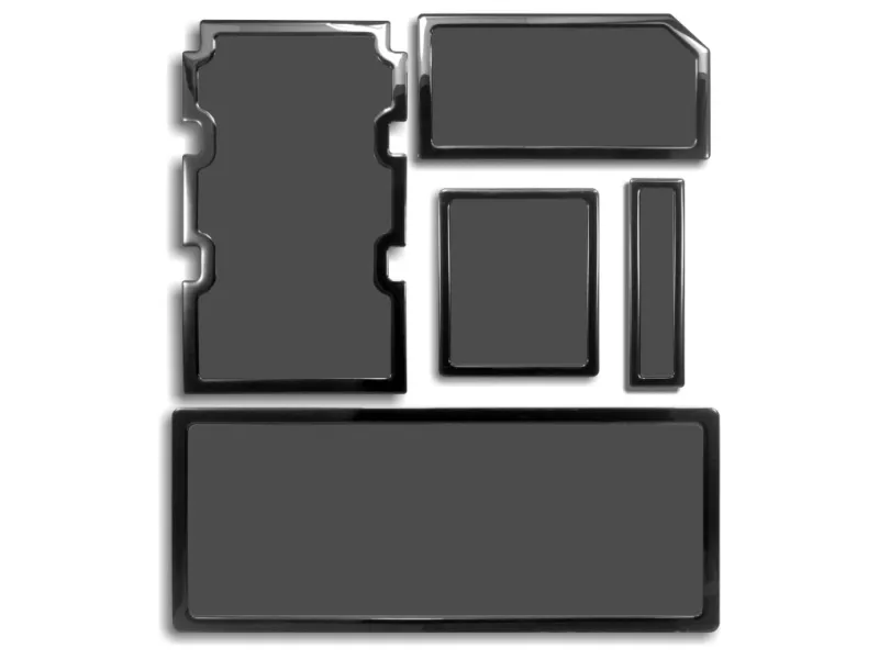 DEMCiflex DF0483, Støvfilter, Sort, Corsair Obsidian 750D, 5 stykker