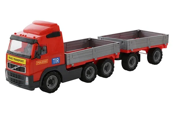 Lastebil med ekstra tilhenger 775x190x250 mm