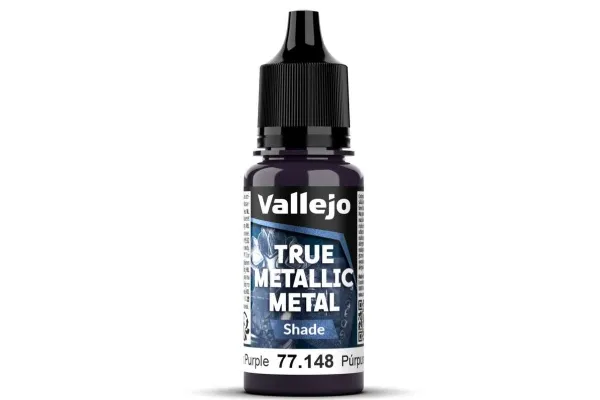 Vallejo 77.148 True Metallic Metal Shade Amethyst Purple (18 ml)