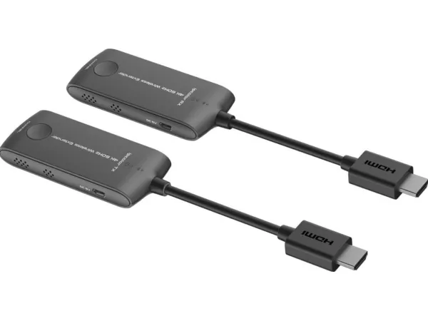 PremiumCord HDMI trådløs extender mini 4K@60Hz opptil 20 m