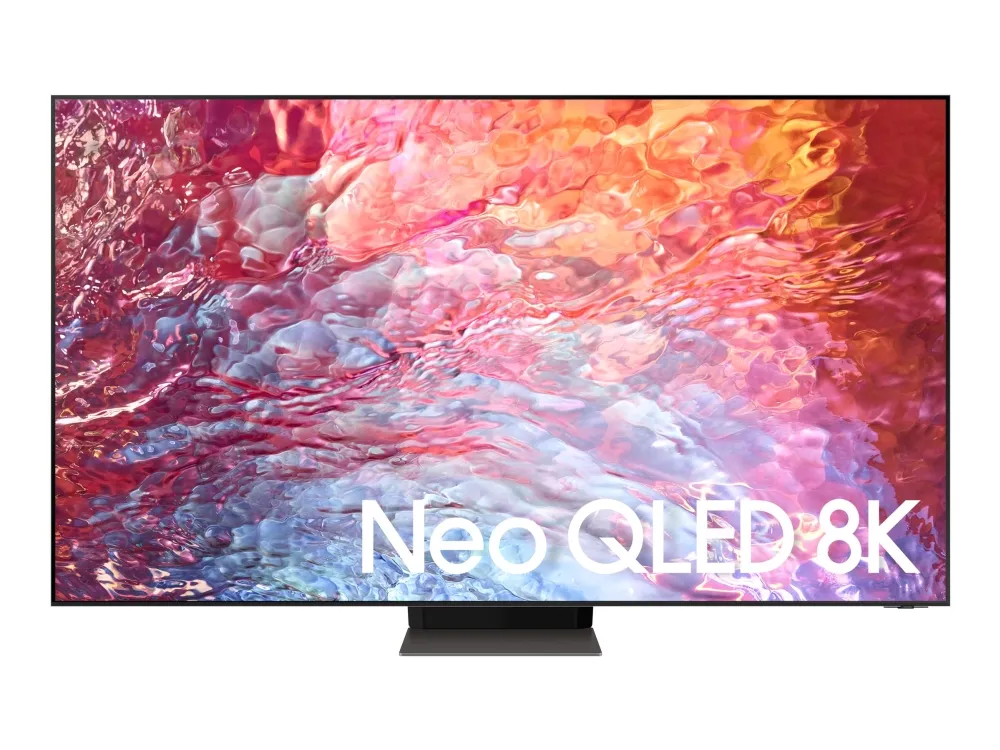 Samsung QE55QN700BT - 55 Diagonalklasse QN700B Series LED-bakgrunnsbelyst LCD TV - Neo QLED - Smart TV - Tizen OS - 8K (4320p) 7680 x 4320 - HDR - Quantum Dot, Quantum Mini LED - rustfritt stål