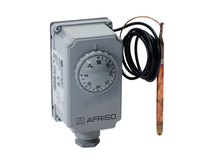 Afriso nedsenkningstermostat med kapillarrør TC2 0-90°C - 6742100