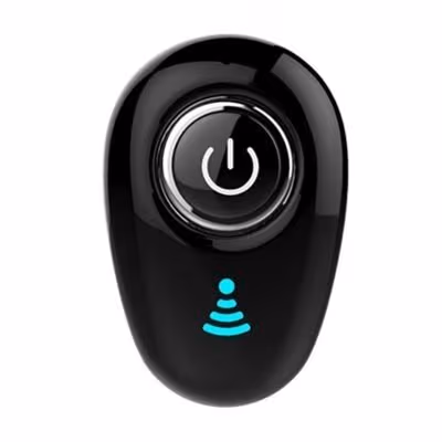 Mini in-ear øreplugg til smartphones - Svart