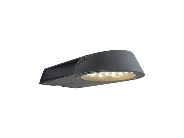 Fasadearmatur Sharp Wall Asym antrasitt DIP-Kelvin 3000K/4000K DIP-mA: 1170-3100lm 10,5-31W IP65 IK10 Asym 80°x140°