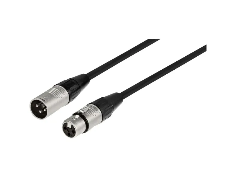 MECR-50/SW XLR-kabel 0,5 m REAN