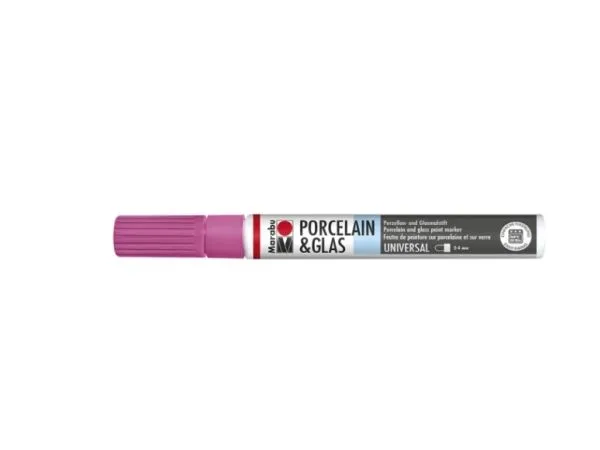 Marabu 01230034033, Rosa, Assorterte farger, ROSE PINK, 2 mm, 4 mm, Fotoark kartong, Keramisk, Glass, Glazed tile, Stoff/Tøy, Metall, Porselen, Profil, Stein, Viskose