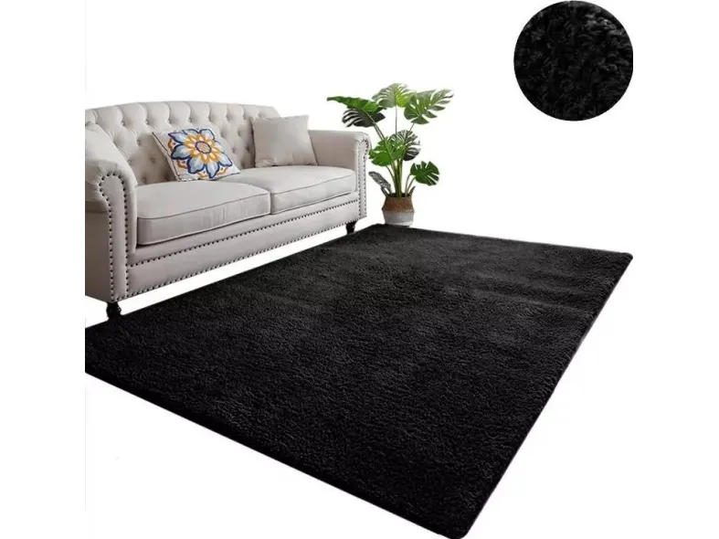Teppe Alpakka Strado 80x150 AlpakkaSort (Sort) universal