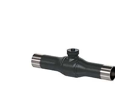 Danfoss JIP-WW kugleventil - Forgrening, PN 40, DN 25, Svejse