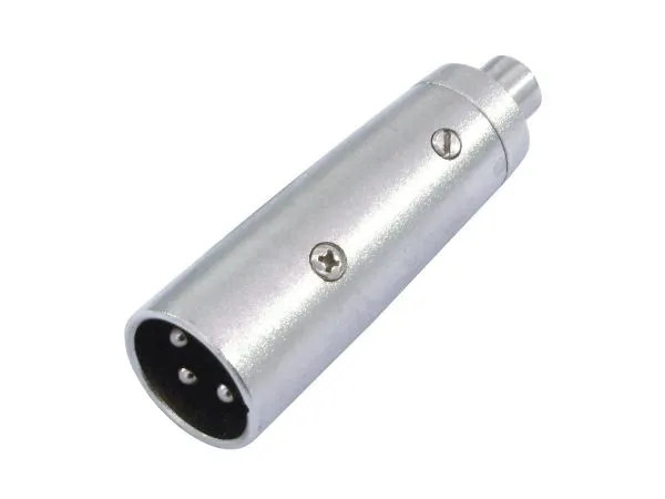 Omnitronic 30226566, RCA, XLR, Sølv