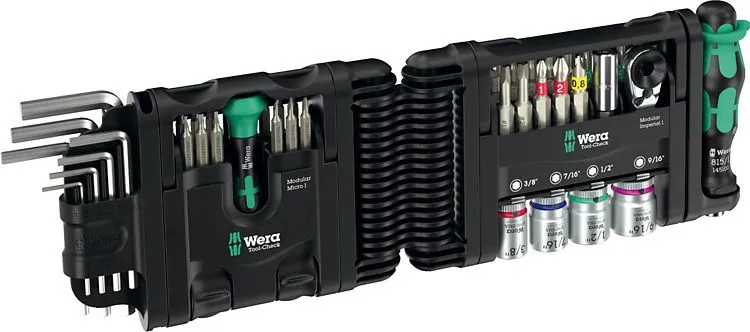 Wera 05049025001, Sort, Metallisk, 50 verktøy