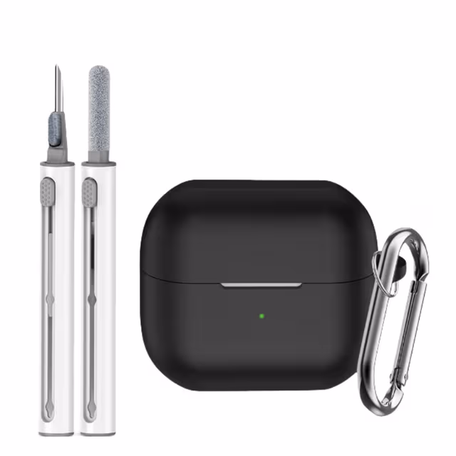 Silikondeksel til Samsung Galaxy Buds3/Buds3 Pro Sort