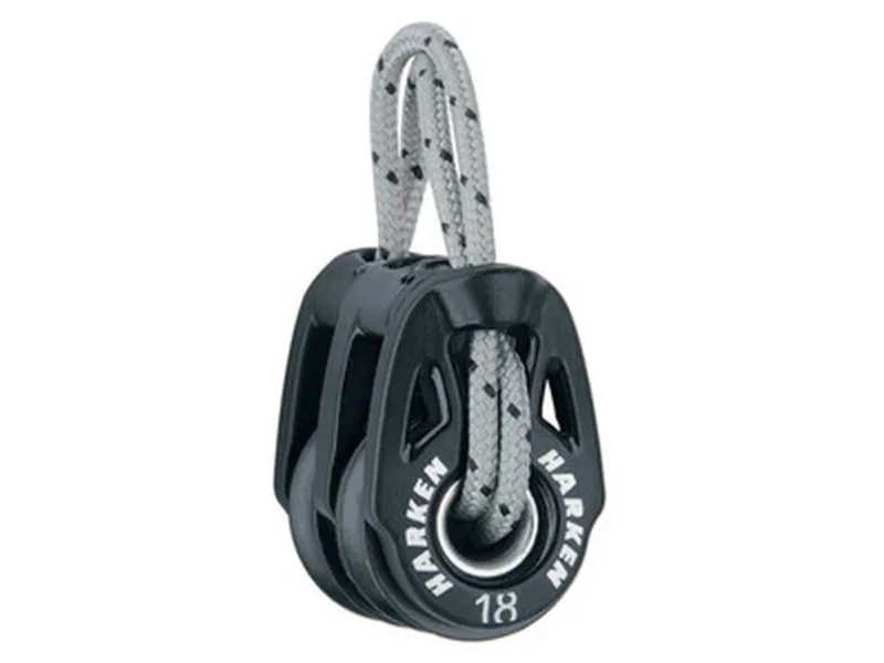 Harken T2 Carbo blokk 18 mm dobbel