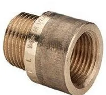 1/2 x 12,5 mm Rødgods Silicium Bronze haneforlænger