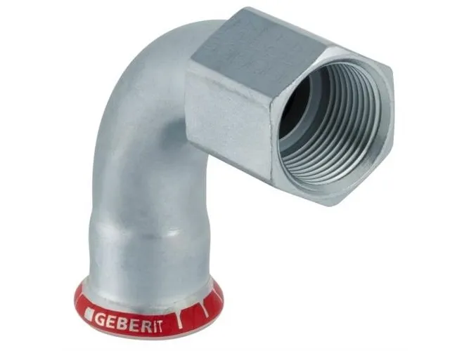 Geb. Mapress FZ bøjn 90° 28 - Geberit Mapress FZ bøjning 90° med indv.gevind 28mm Rp1/2
