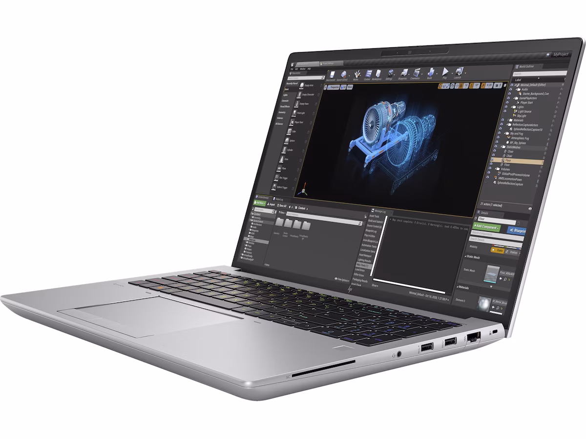 HP ZBook Studio G11 - 16" Touchscreen | RTX 4070 | Intel® Core™ Ultra 9 185H | 64GB | 1TB