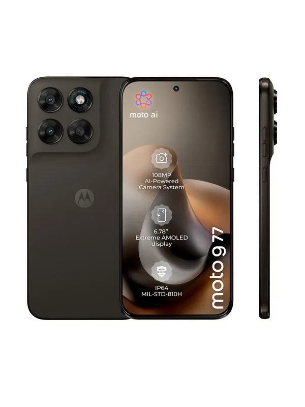 Motorola moto g77 128GB/8GB - PANTONE Svart oliven