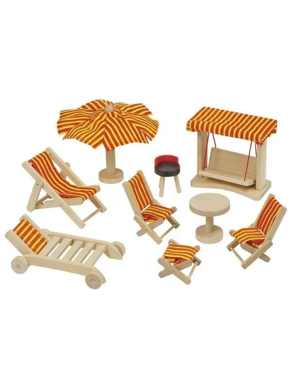Goki Garden Set Dollhouse