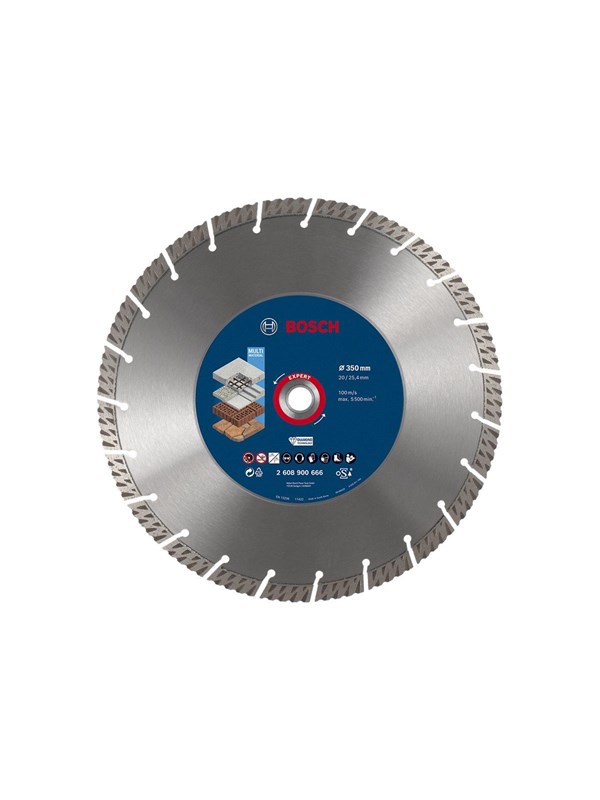 Bosch DIAMANTSKÃ-RESKIVE MULTI 350X20/25.4MM