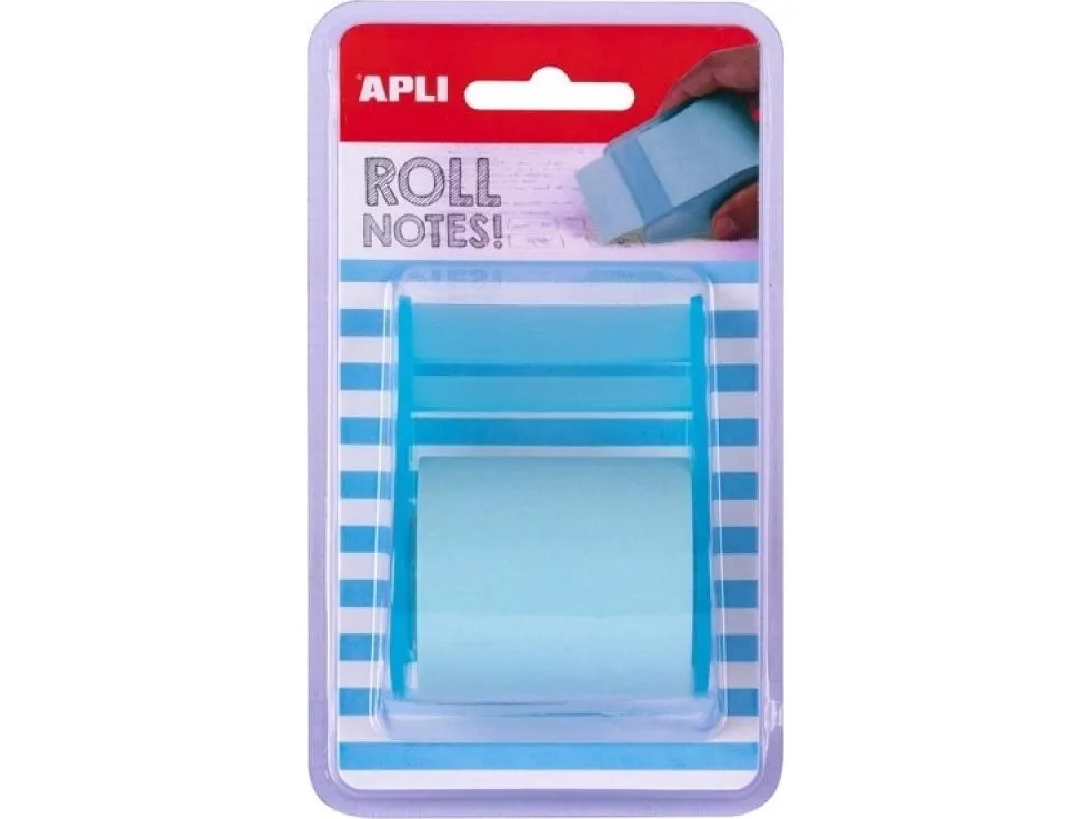 Apli APLI selvklebende pute, på rull, 50mmx8m, blister, pastellblå