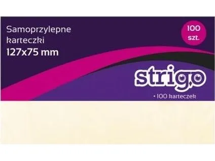 Strigo selvklebende notatlapper 127x76 mm 100 ark pastell (6930518938981)