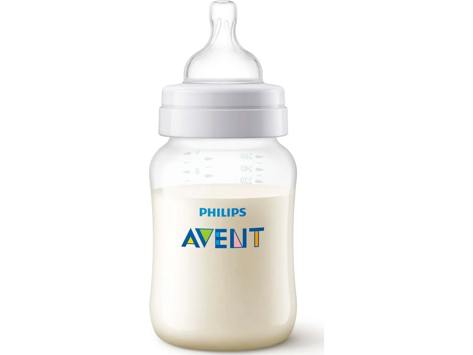 Avent SCY103/01 tåteflaske, antikapp/anti-kolik, 260 ml