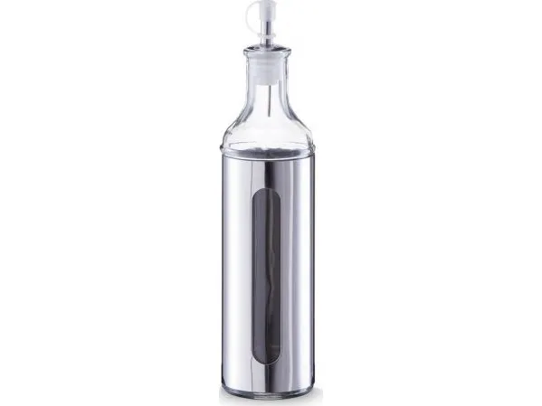 Dispenser for olje/eddik/flaske i rustfritt stål ZELLER