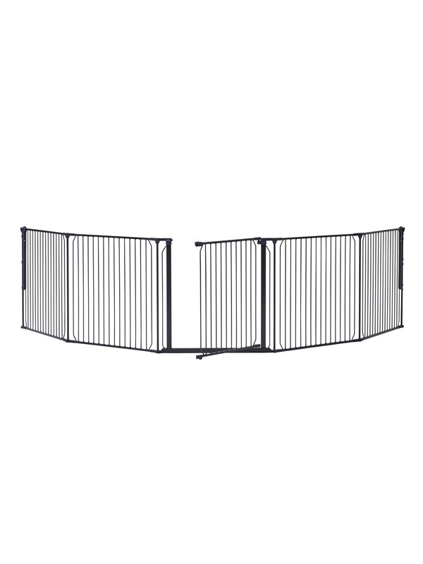 BabyDan CombiFit XXL Safety Gate 90-350 cm black