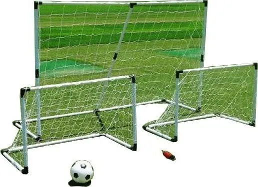 Fotballmål - Master 2-i-1 sett med nett