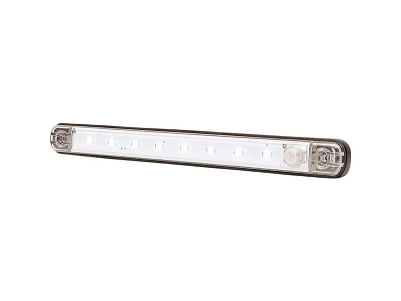 WAS LED-kabinelys 728 SENSOR LW10 LED (RGB) 12 V 238 x 25 x 10.4 mm bevegelsesalarm