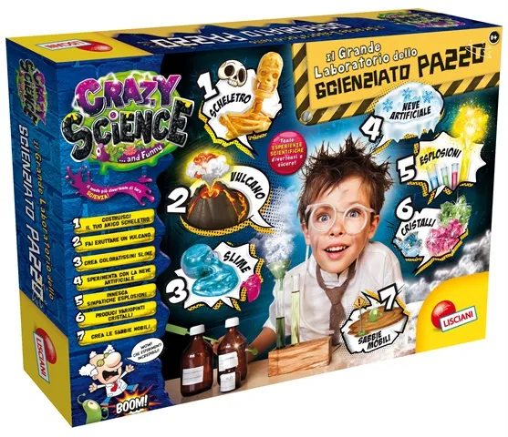 Crazy Science Gale forskerens laboratorium 7in1 68654 LISCIANI