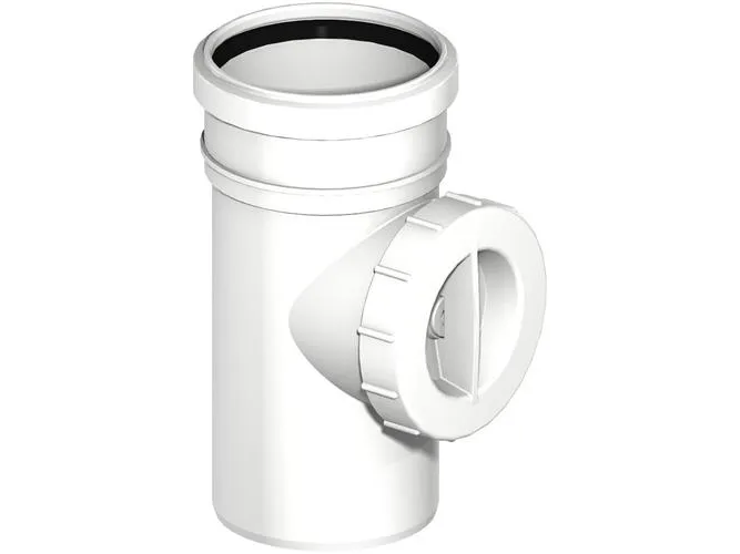 Uponor Decibel renserør 110 mm med 1 muffe