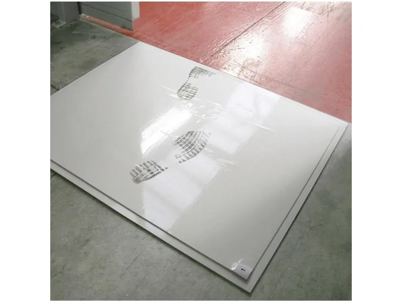 COBA Europe WC000003 Clean-Step matte for rene rom (L x B x H) 0,76 m x 0,6 m x 6,5 mm innvendig hvit