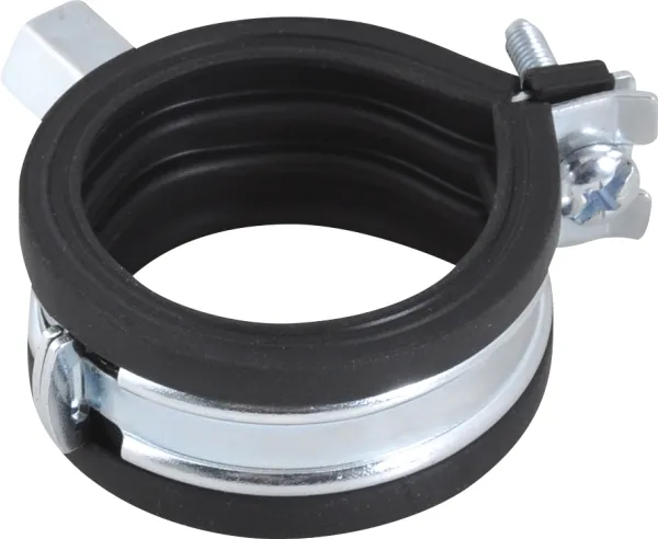 WALRAVEN Rørbøjle Ø32-35mm BISMAT® Flash, hurtigt låsesystem, lydisoleret, kombi montagesystem M8 - M8/10. Til metalrør