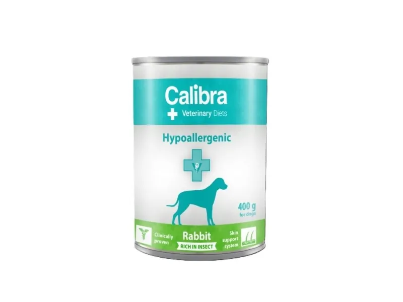 Calibra CALIBRA Veterianry Diets Dog Hypoallergenic Insect & Rabbit 400g