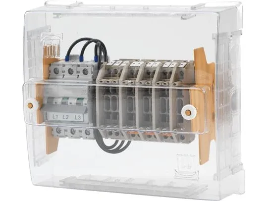Målerklemrække komplet for trafomåling 03A354