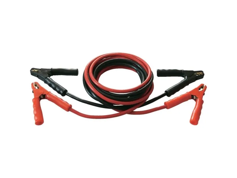 SET SK550 startkabler 50 mm² kobber 5 m med rette messingklyper, uten beskyttelseskrets