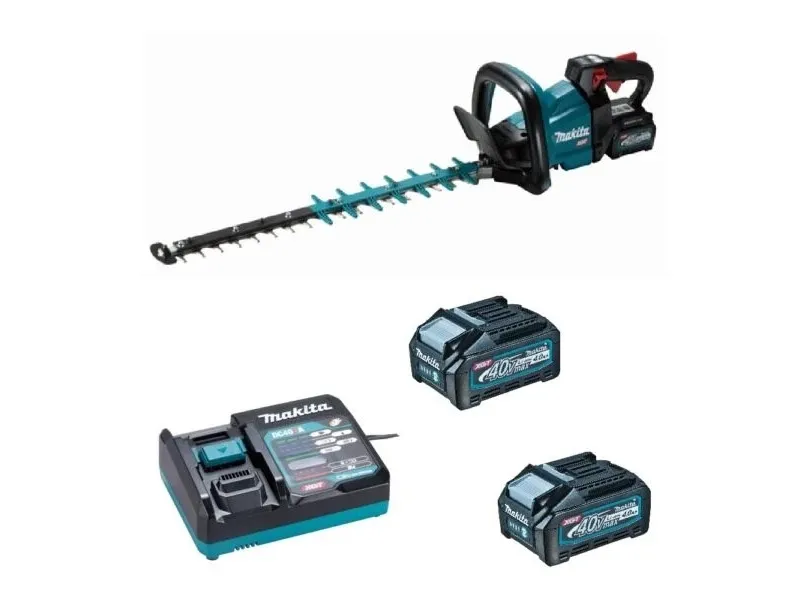 MAKITA hekk-/lyngsaks UH004GM201 40V XGT 600 mm 4,0Ah