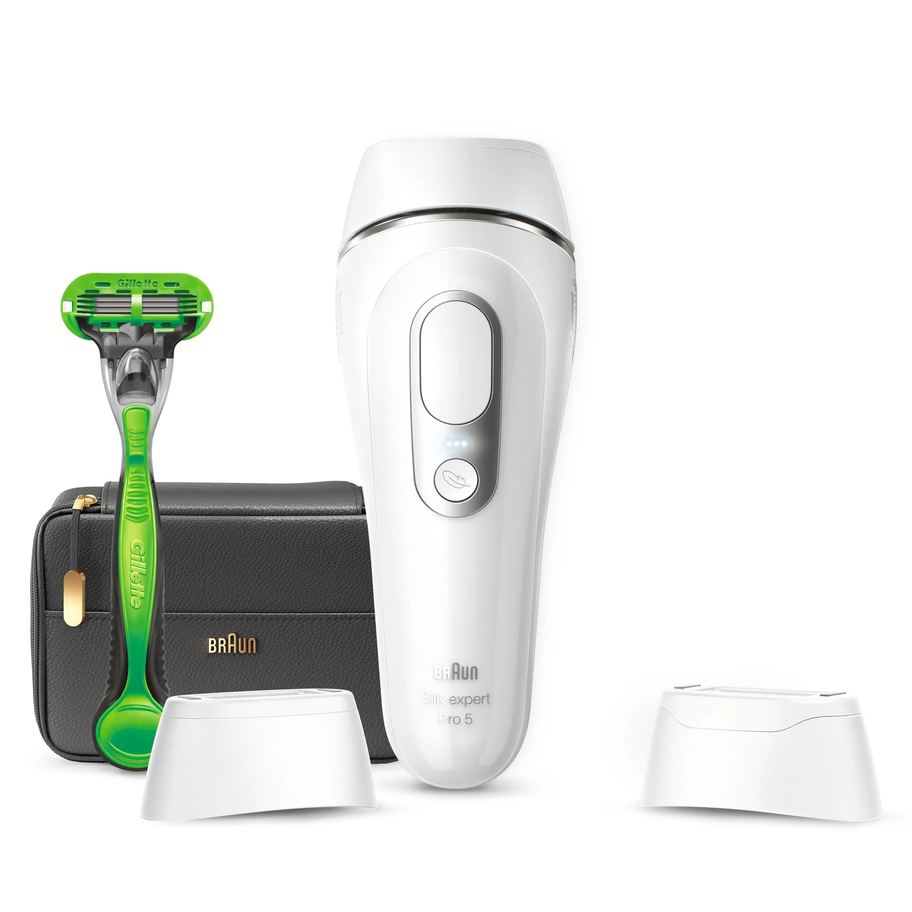 Braun Silk-expert Pro Silk·expert Pro 5 PL5145, Sølv, Hvit, Intense Pulsed Light (IPL), Storbritannia, NE PAS UTILISER sur :• le cuir chevelu, les sourcils et autour des yeux. Utiliser l’appareil..., AC, 100 - 240 V