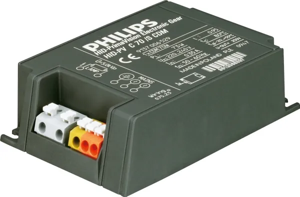 Philips HID-PV C 35 /S CDM 220-240V 50/60Hz, Ballast, Grå, Vekselstrøm, 220-240 V, 50 - 60 Hz, 216 g