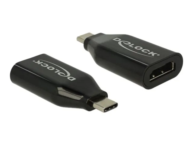 Delock - Ekstern videoadapter - Parade PS176 - USB-C 3.1 - HDMI - svart