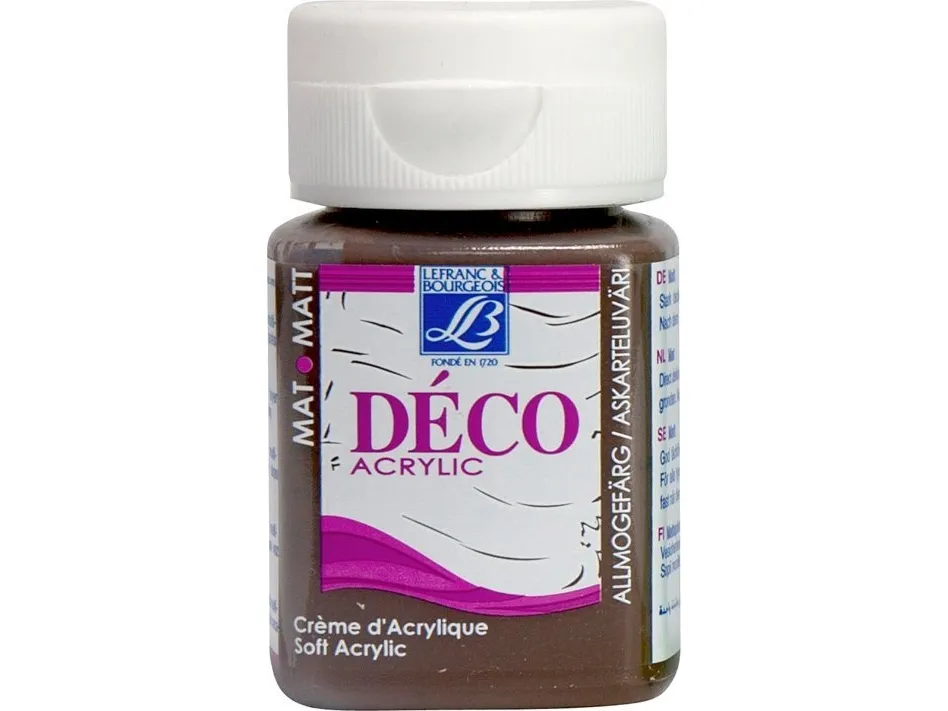 LEFRANC & BOURGEIS DECO SOFT akryl 50 ml EARTH 114