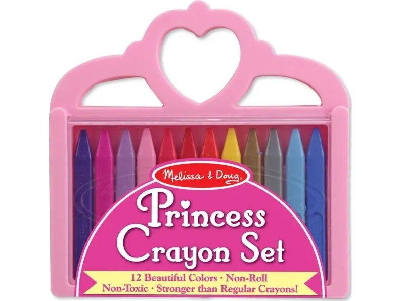 Melissa & Doug fargestifter 12 farger - krone (000772141550)